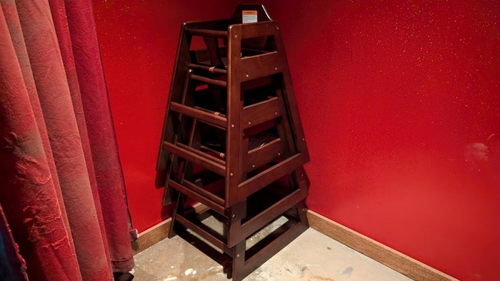 Meow Wolf Houston Cowboix Hevvven high chairs