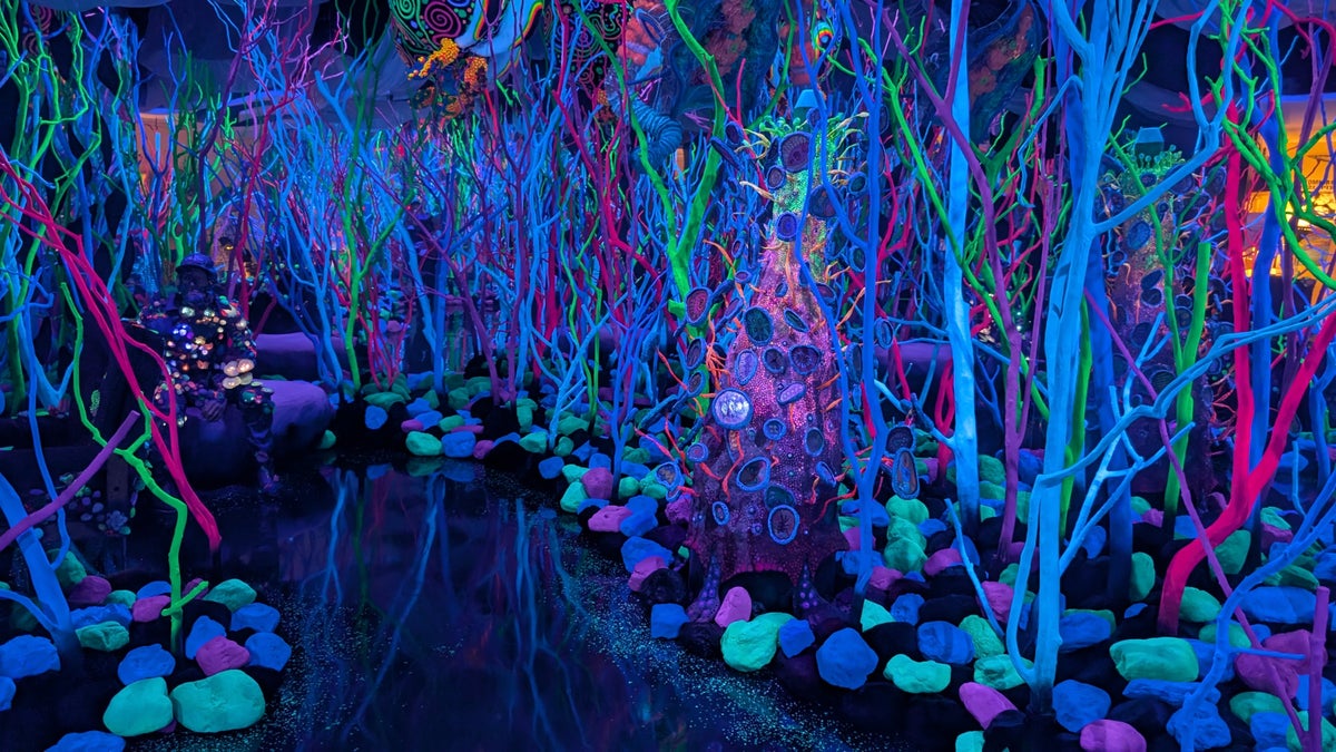 Meow Wolf Houston Glowquarium