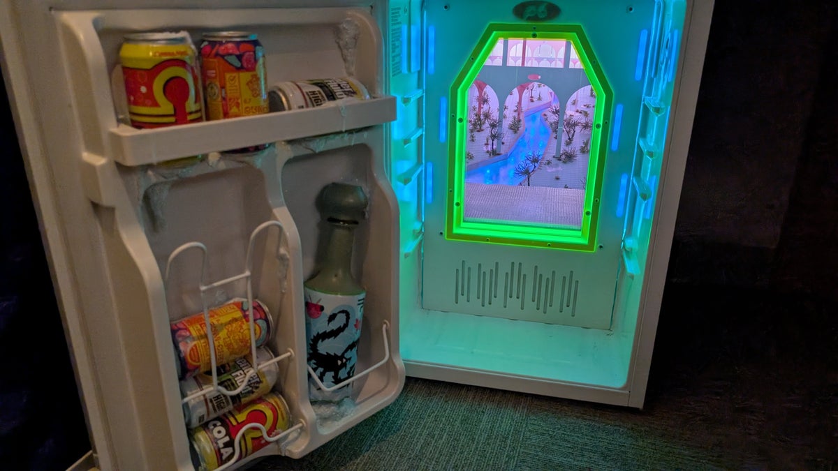 Meow Wolf Houston Omega Mart drinks