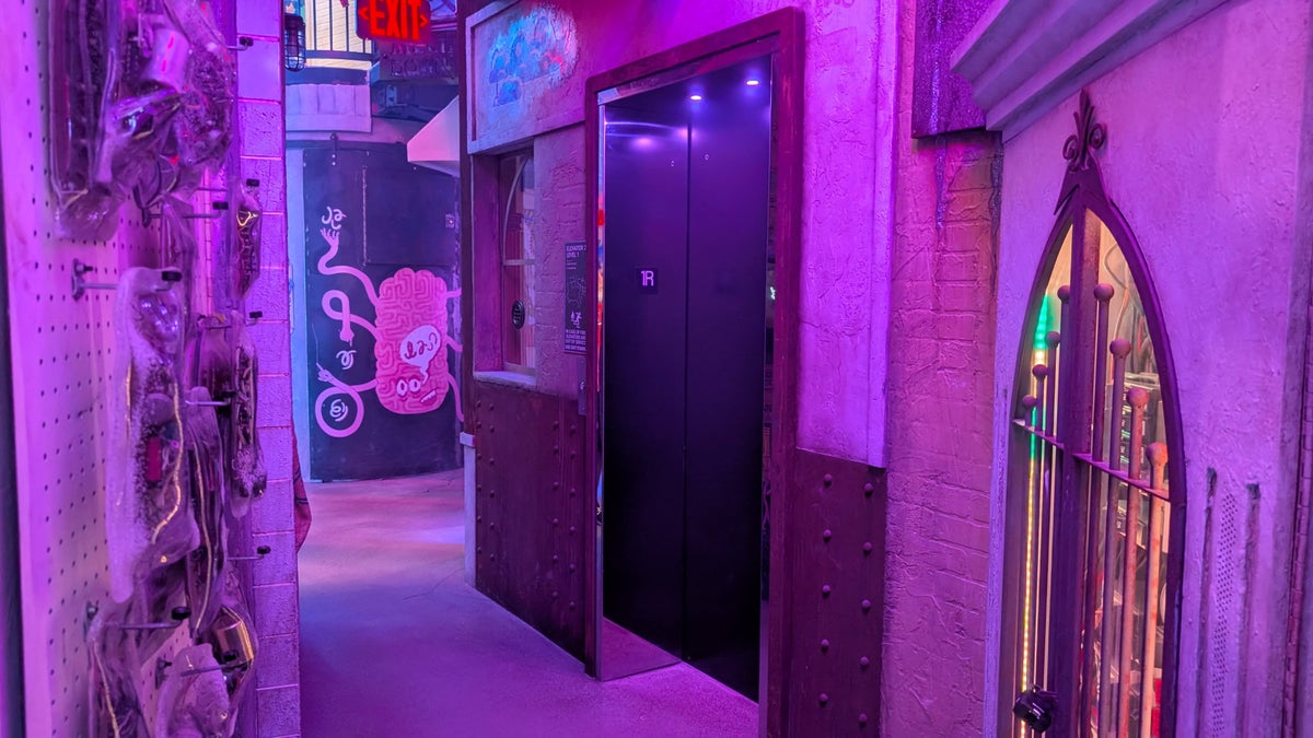 Meow Wolf Houston accessibility elevators