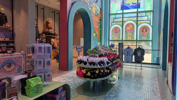 Meow Wolf Houston gift shop