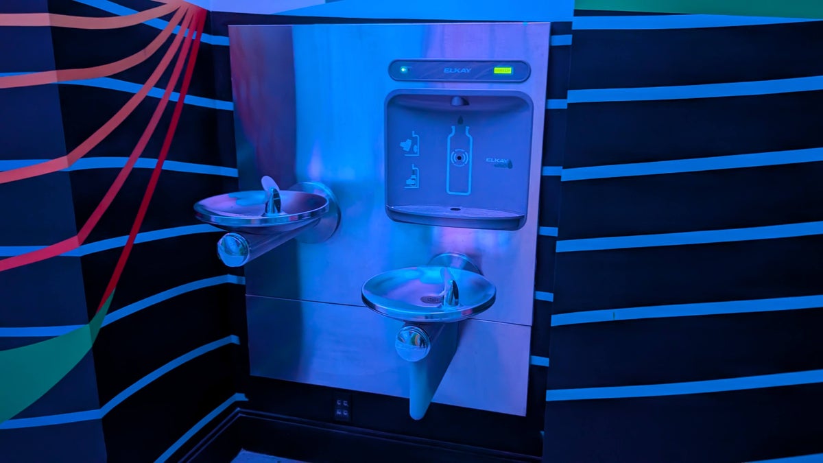 Meow Wolf Houston water fountains