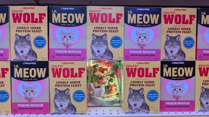 Meow Wolf Las Vegas Omega Mart MW products