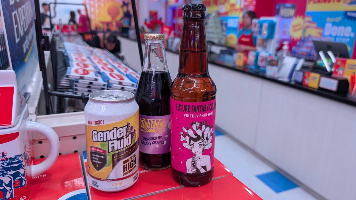 Meow Wolf Las Vegas Omega Mart drinks