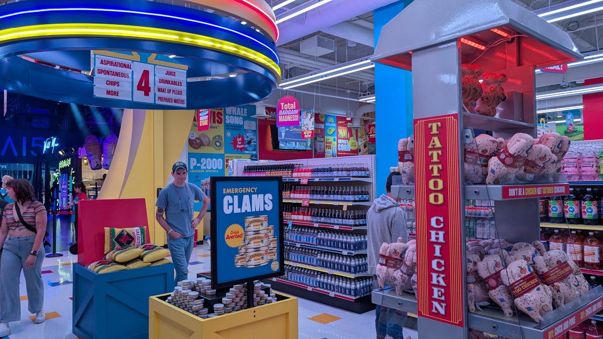 Meow Wolf Las Vegas Omega Mart unusual products