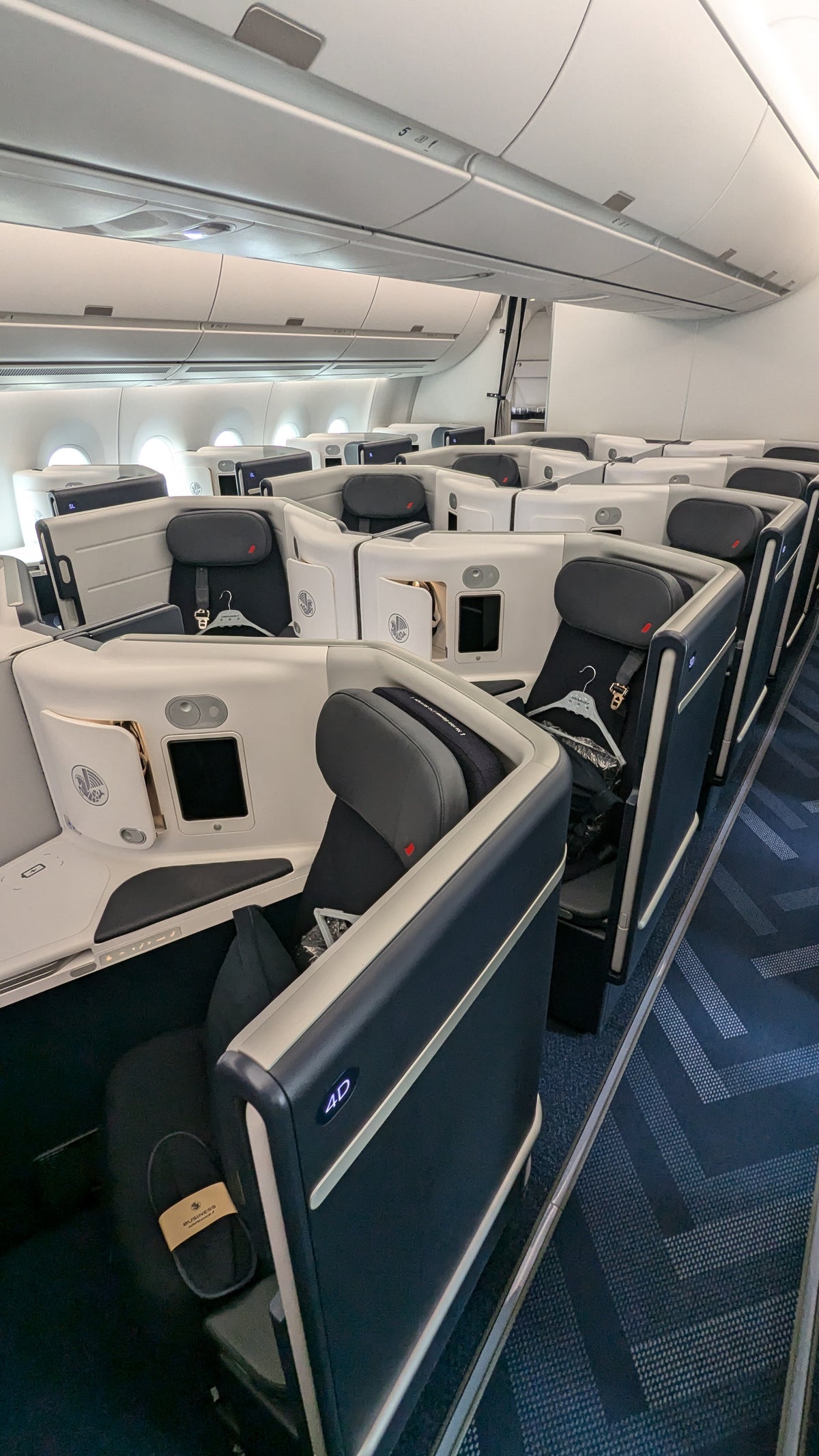 Air France A350 new business class overview