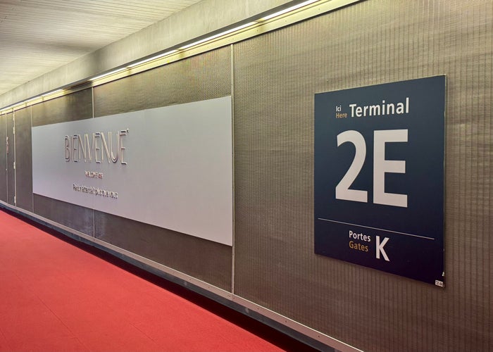 Paris CDG Terminal 2E arrival
