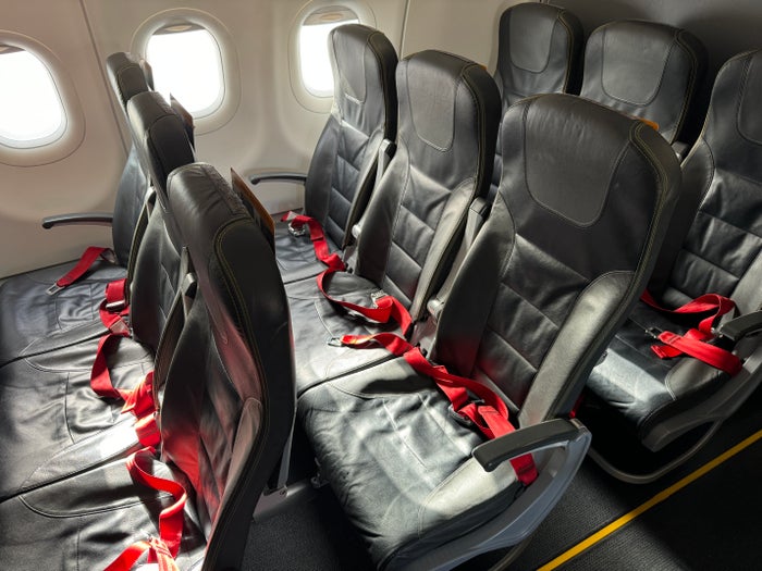 Pegasus ATH SAW empty seats right