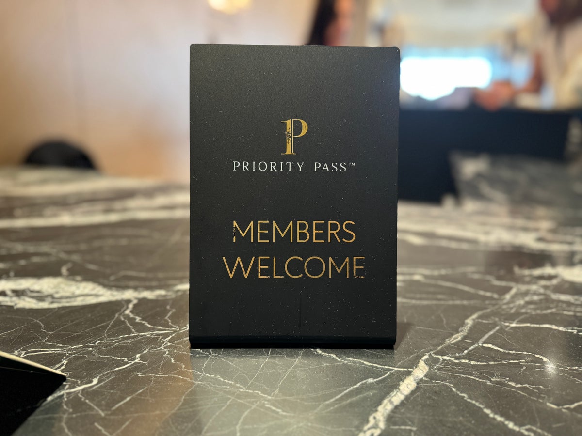 Plaza Premium Marmara Lounge SAW Priority Pass signage