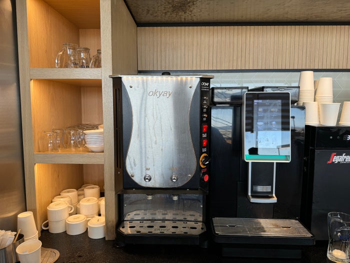Plaza Premium Marmara Lounge SAW coffee maker Plaza Premium Marmara Lounge SAW coffee maker