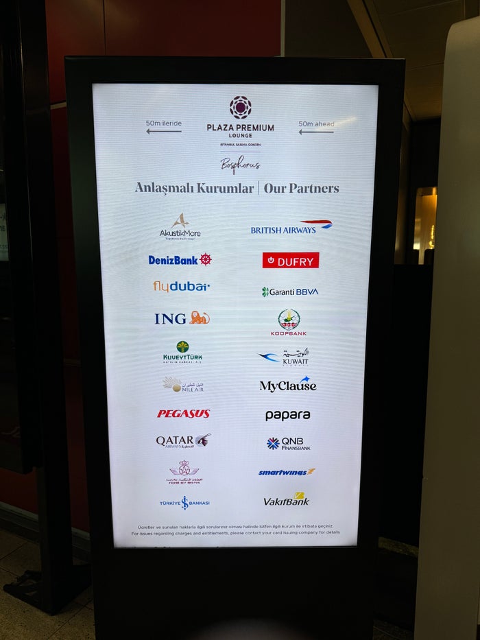 Plaza Premium Marmara Lounge SAW partners Plaza Premium Marmara Lounge SAW partners
