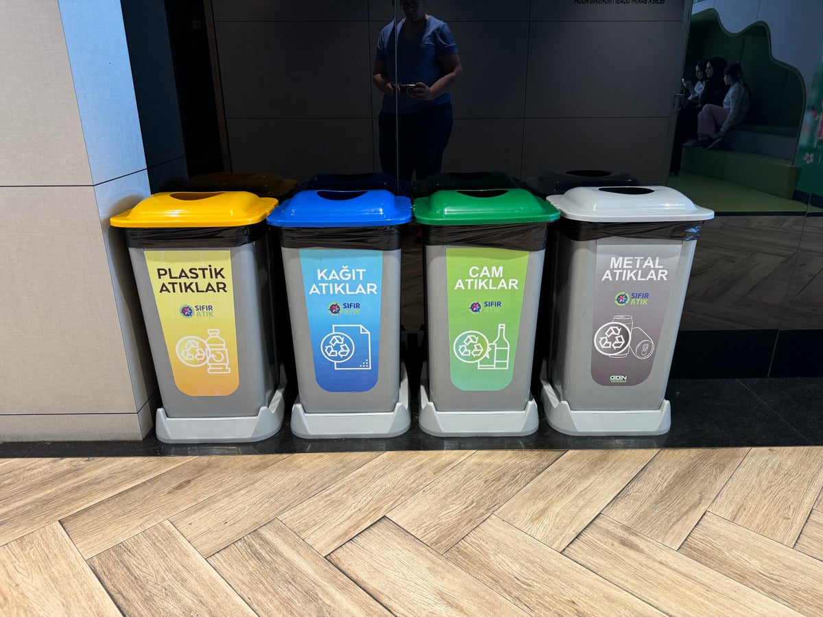 Plaza Premium Marmara Lounge SAW recycling