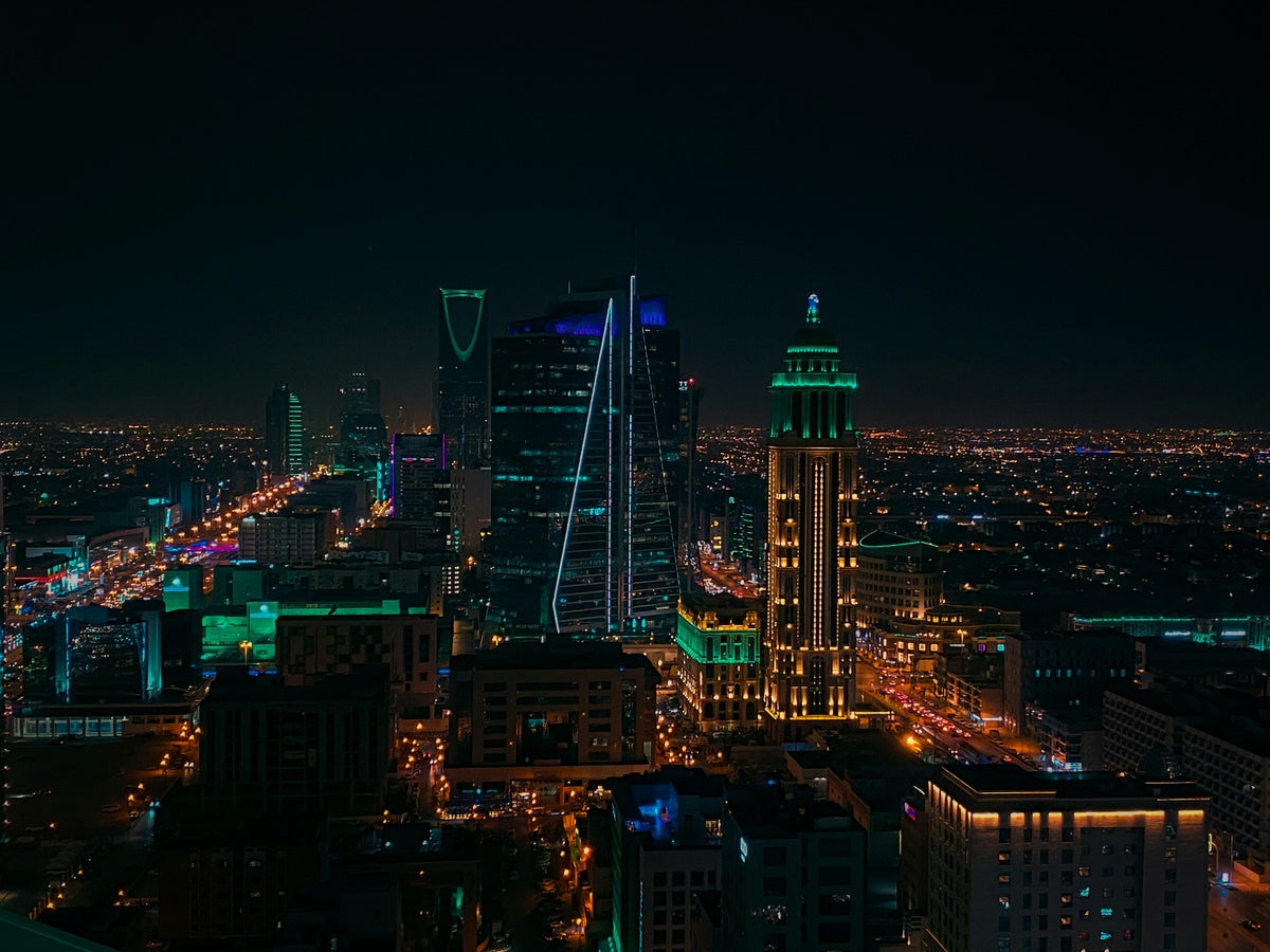 Riyadh Skyline night