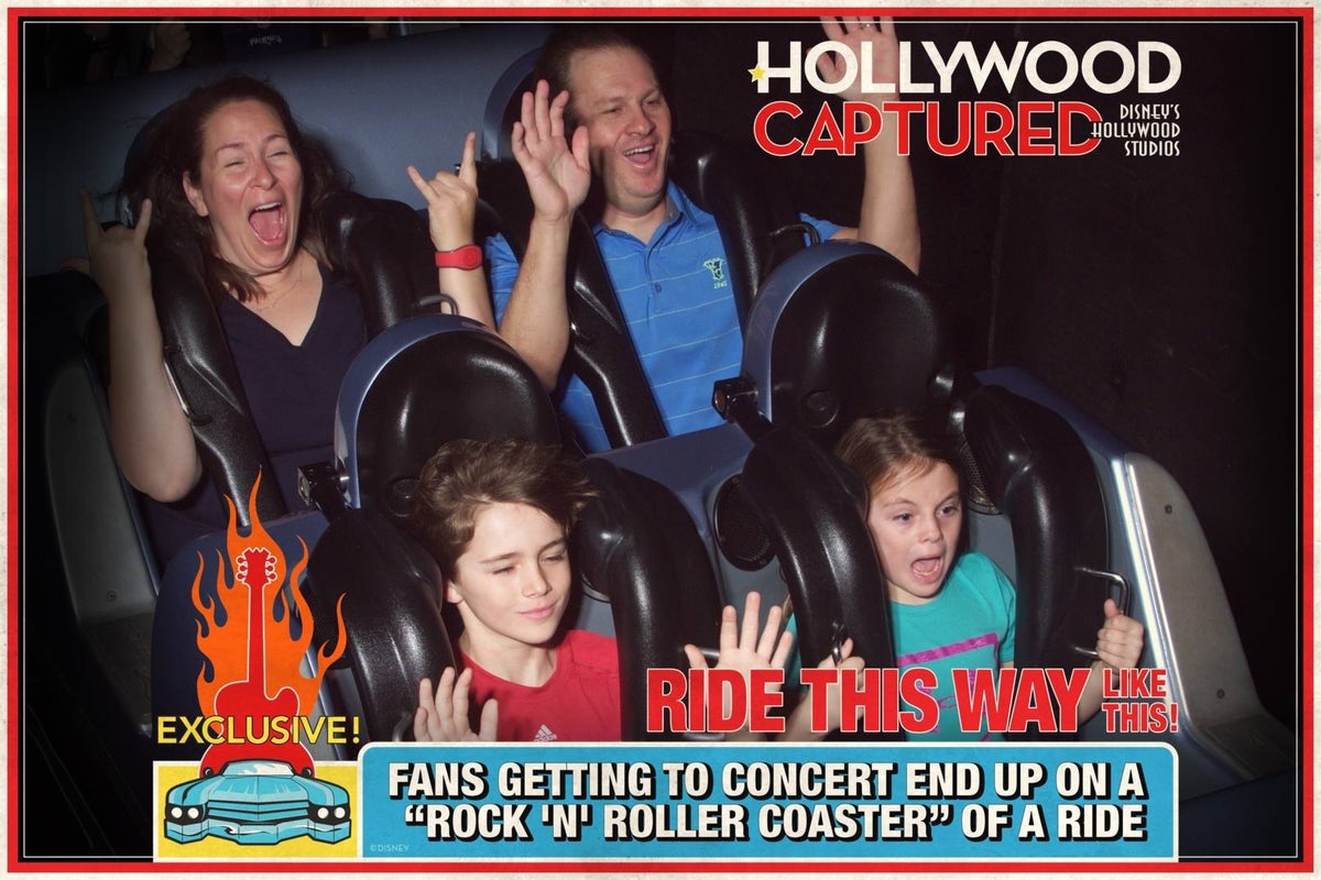 Rock N Roller Coaster photo pass