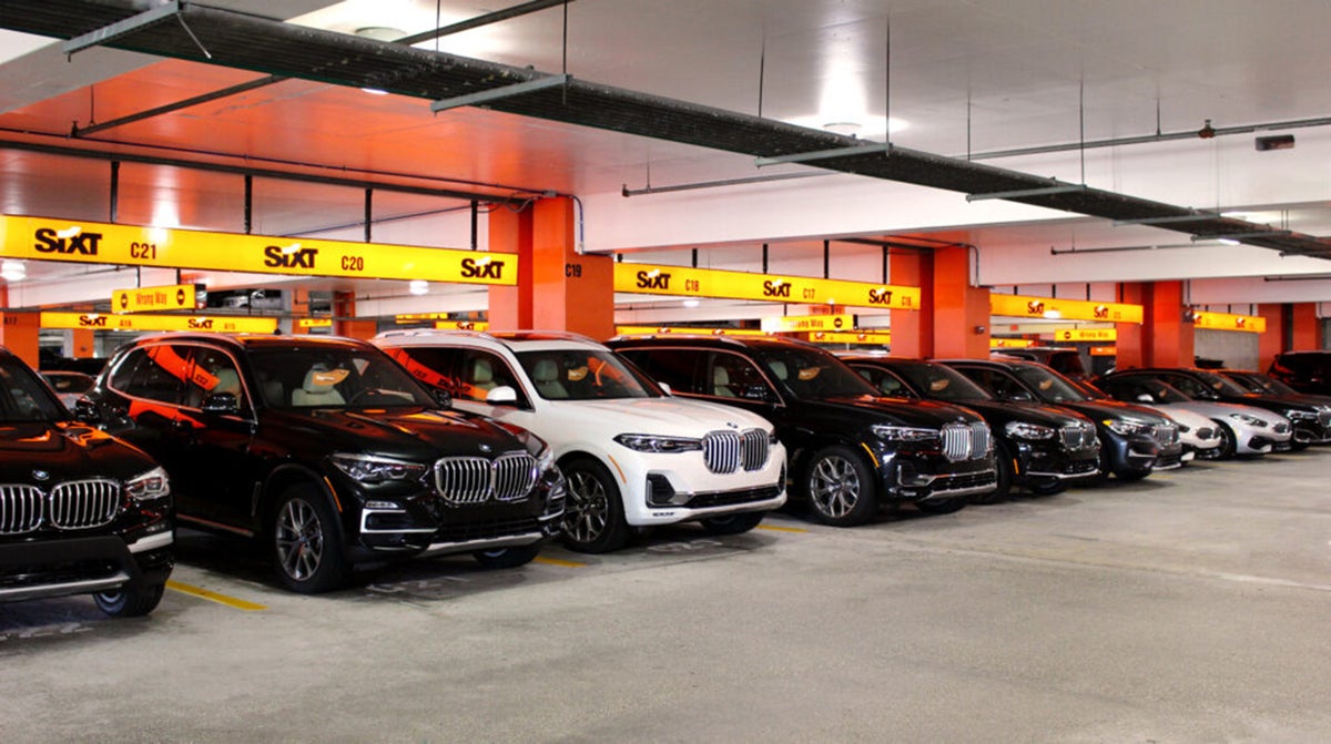 SIXT BMW fleet