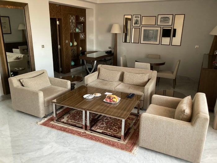 Sheraton Tunis Hotel junior suite living room Sheraton Tunis Hotel junior suite living room