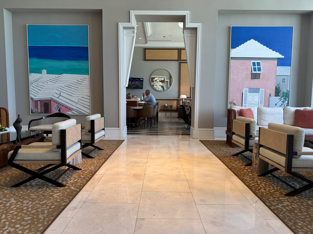 St Regis Bermuda St Regis Bar entrance