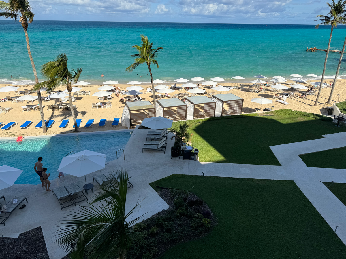 St Regis Bermuda bedroom balcony view