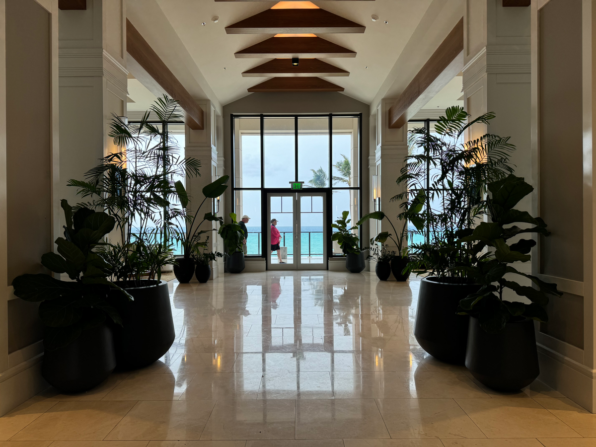 St Regis Bermuda lobby