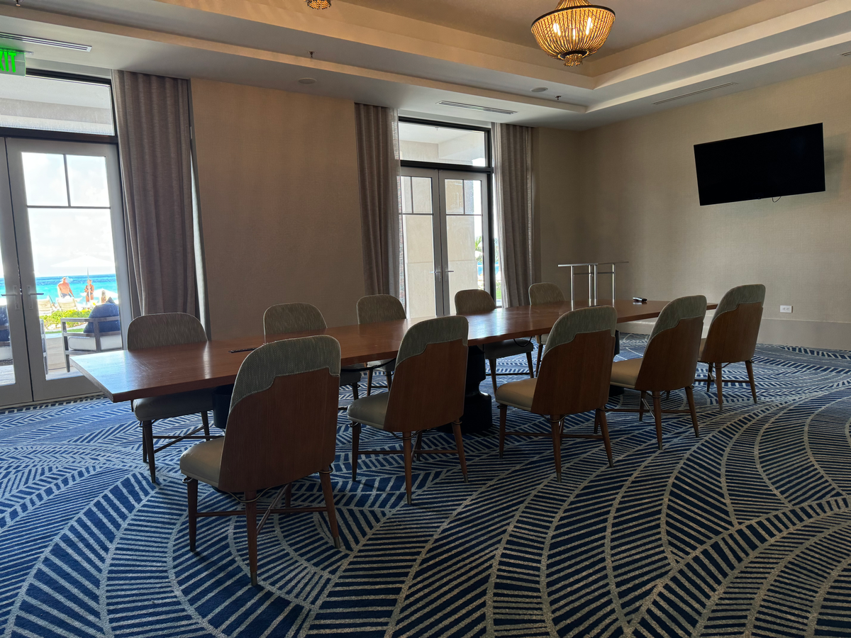 St Regis Bermuda meeting room