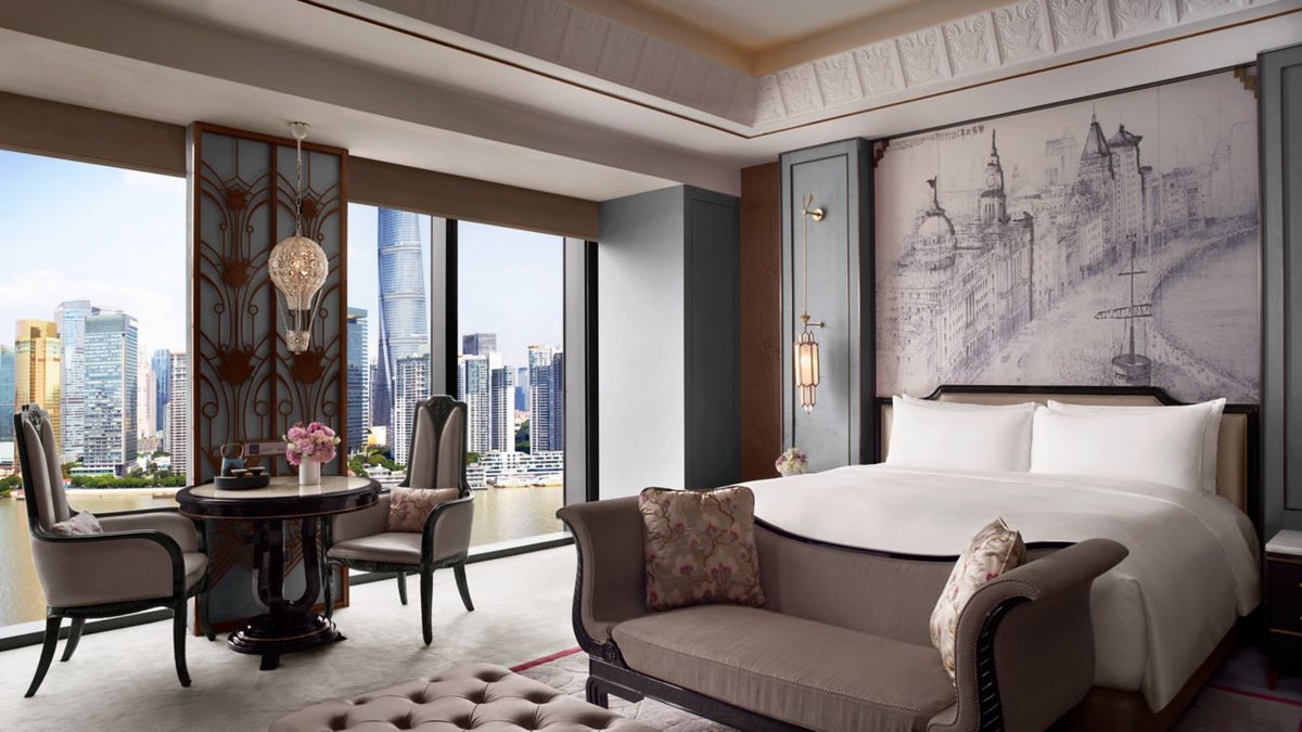 St Regis on the Bund bedroom