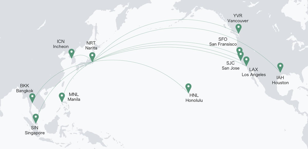 zipair route map