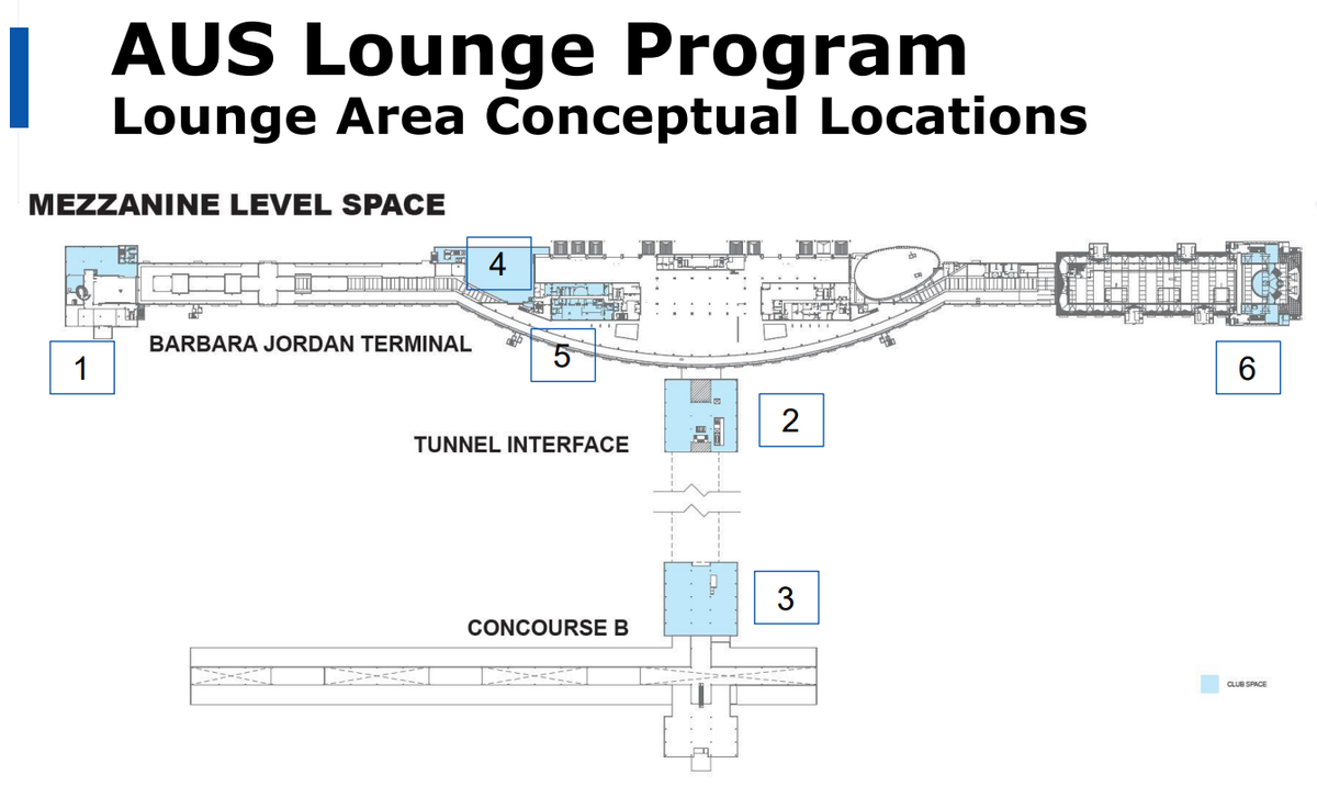 AUS lounge conceptual plans