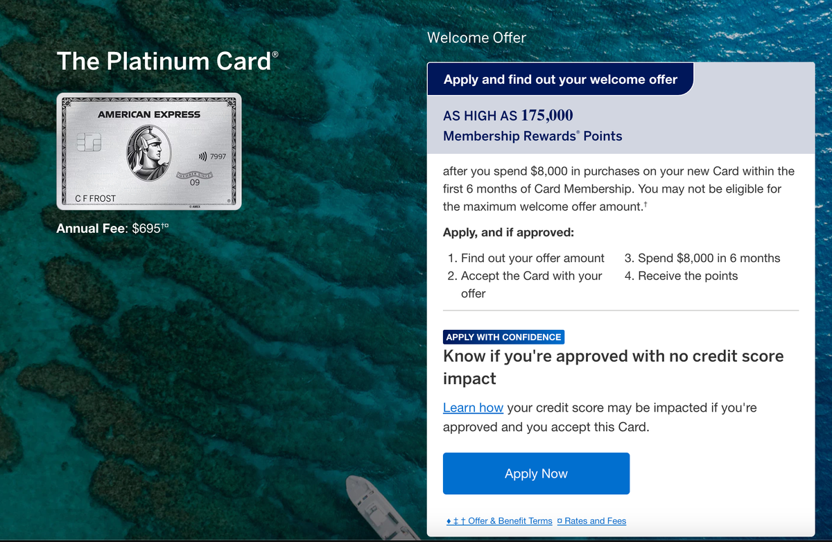 Amex Platinum Sign Up Bonus