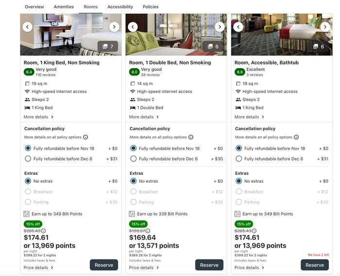 Bilt Travel Rooms Bilt Travel Rooms
