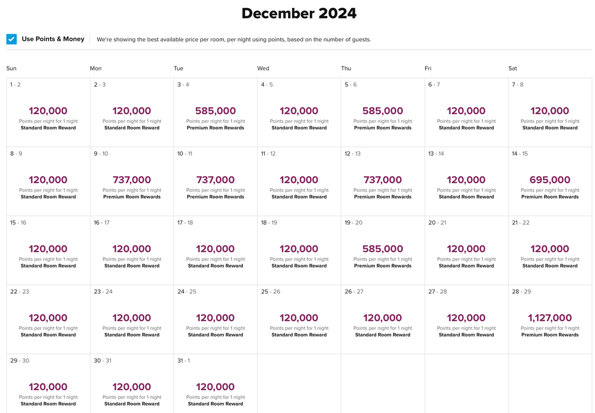 Conrad Bora Bora award calendar