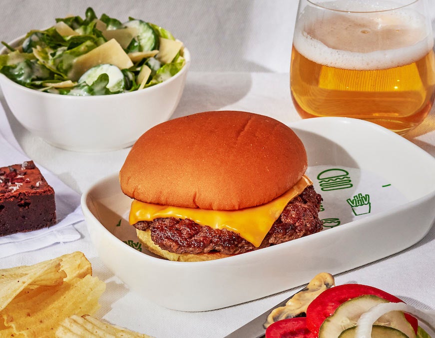 Delta Shake Shack Collab burger