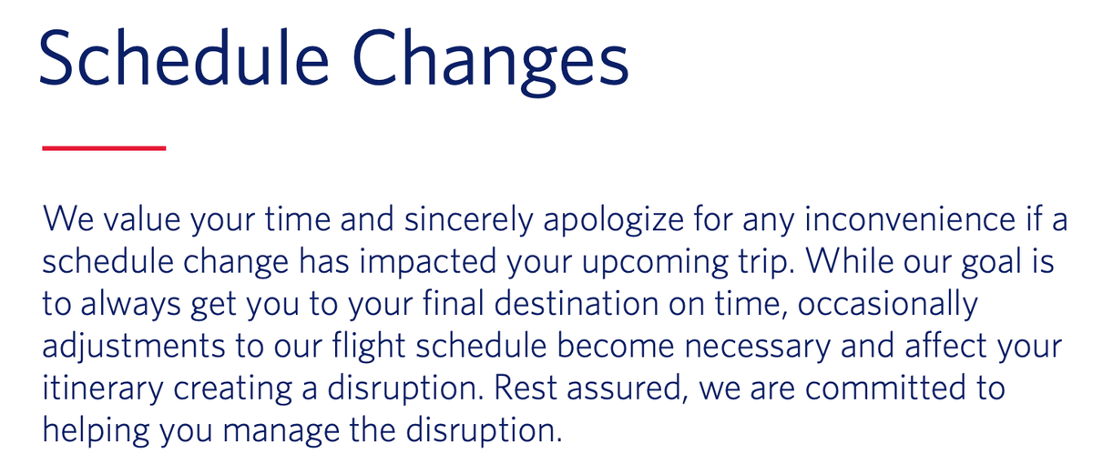 Delta flight changes