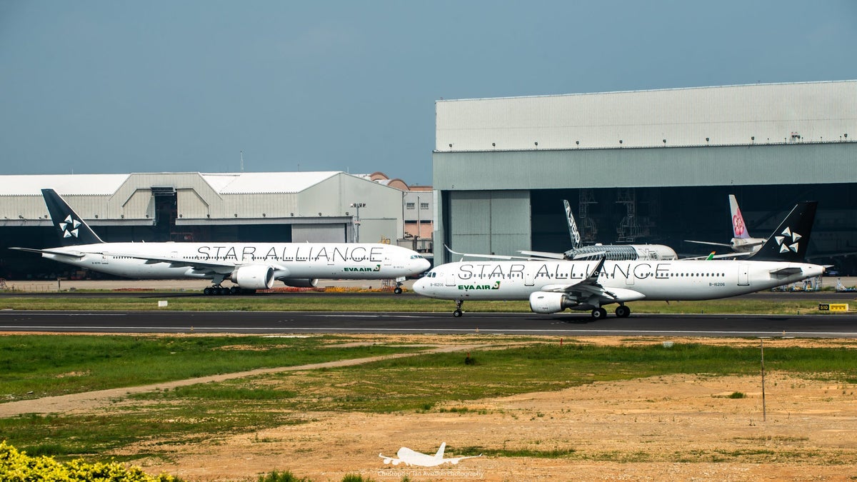 EVA Air Star Alliance Livery