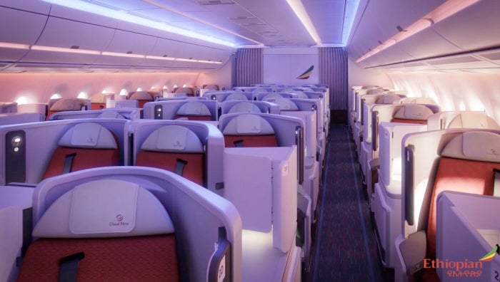 Ethiopian Airlines A350-1000 business class overview Ethiopian Airlines A350-1000 business class overview