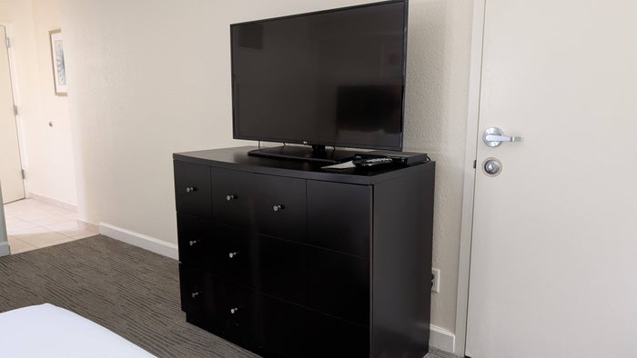 Hilton Buena Vista Palace Orlando dresser and TV Hilton Buena Vista Palace Orlando dresser and TV