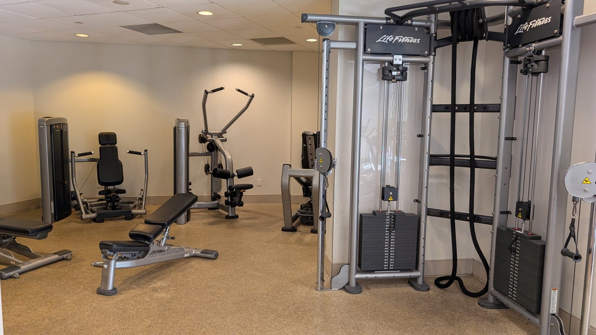 Hilton Orlando Lake Buena Vista amenities fitness center