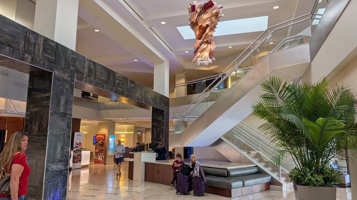 Hilton Orlando Lake Buena Vista lobby