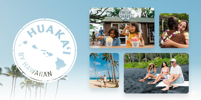 Huakai by Hawaiian program banner Huakai by Hawaiian program banner