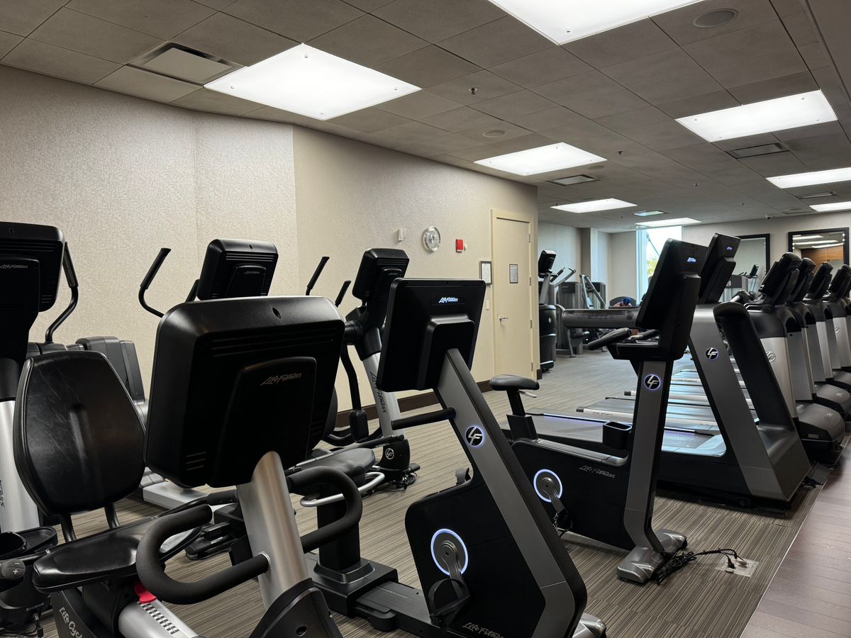 Hyatt Regency OHare Chicago gym