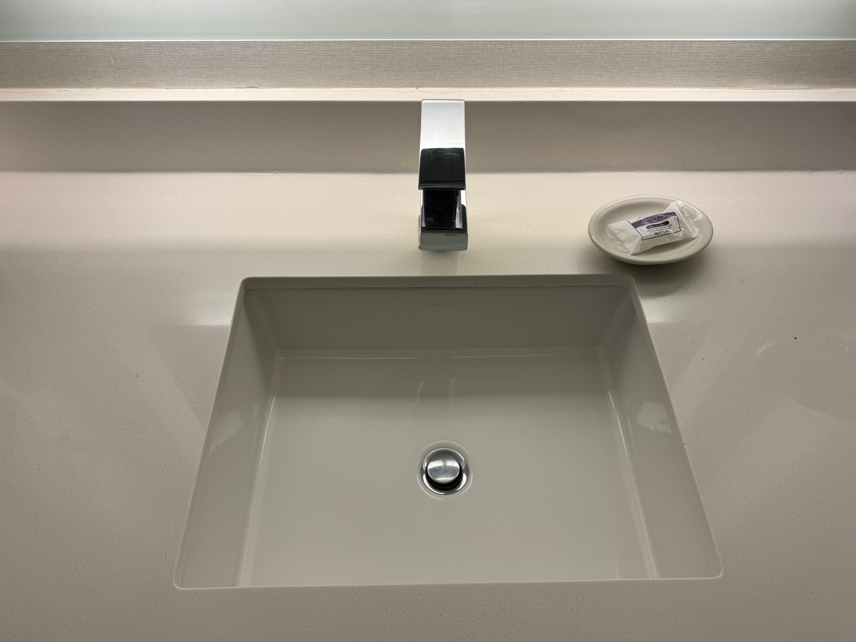 Hyatt Regency Atlanta Deluxe Suite bathroom sink