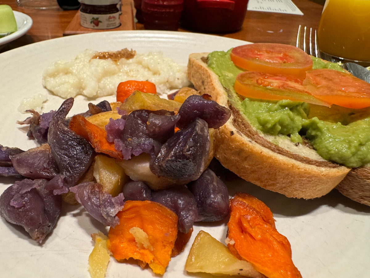 Hyatt Regency Atlanta Sway breakfast plate