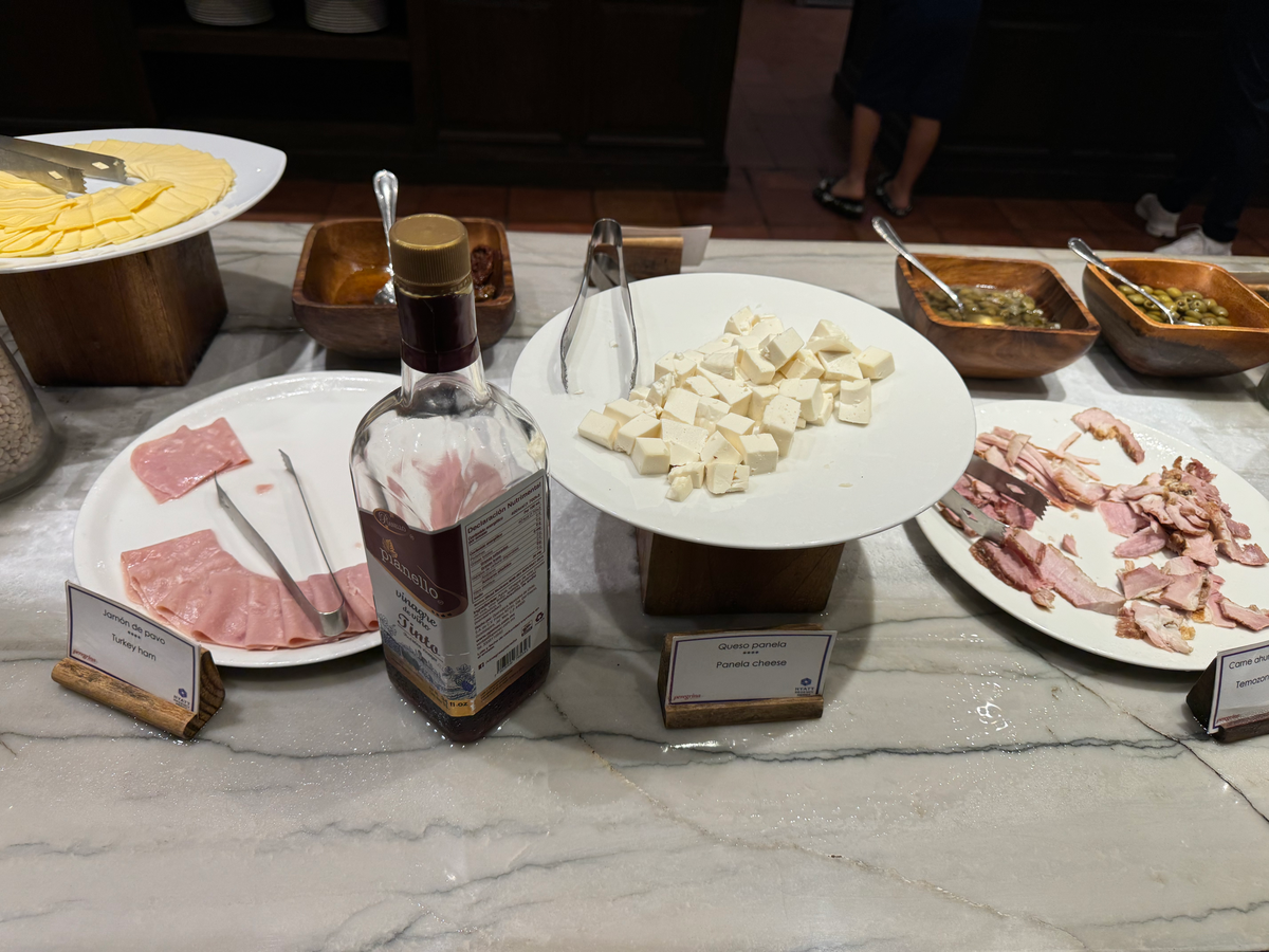 Hyatt Regency Merida Peregrina Bistro breakfast buffet cold cuts