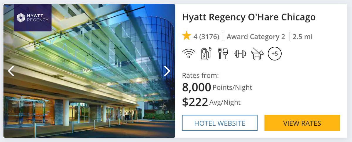 Hyatt Regency OHare Chicago rates