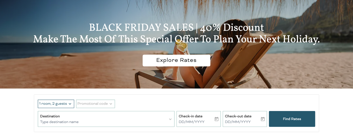 Hyatt all inclusive Europe 40 Black Friday sale