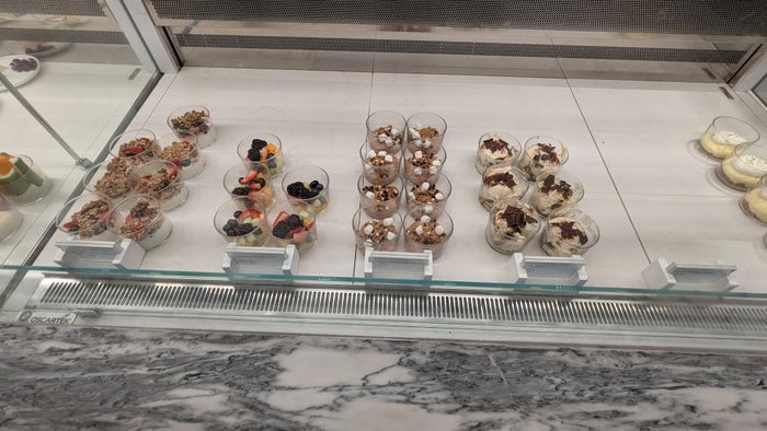JFK Delta One Lounge Market Desserts