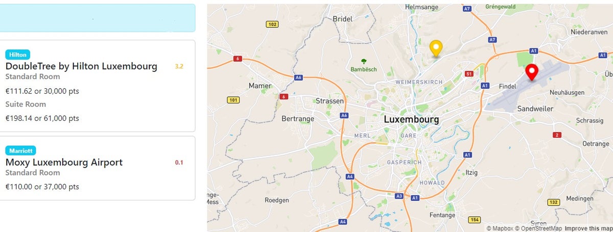 Luxembourg Hotels with Points