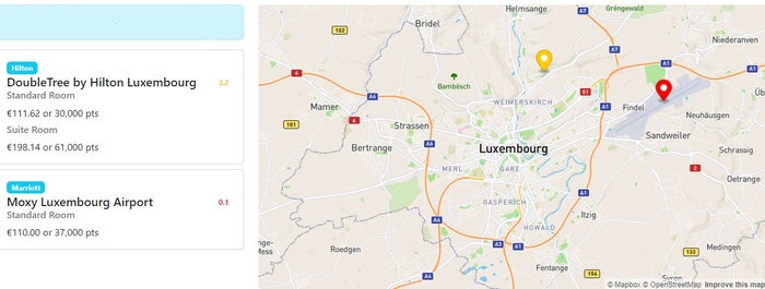 Luxembourg Hotels with Points