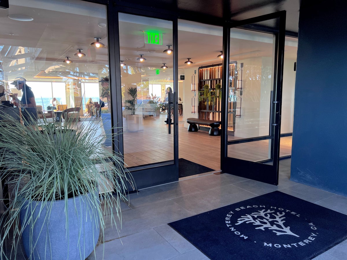 Monterey Beach Hotel entrance