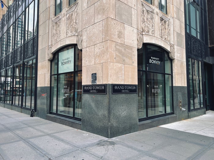 Rand Tower Hotel Minneapolis exterior front
