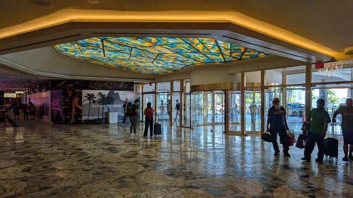 Rio Hotel Casino Las Vegas lobby and casino entrance Rio Hotel Casino Las Vegas lobby and casino entrance